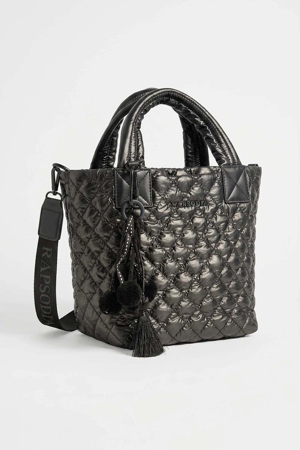 cartera tote matelasse