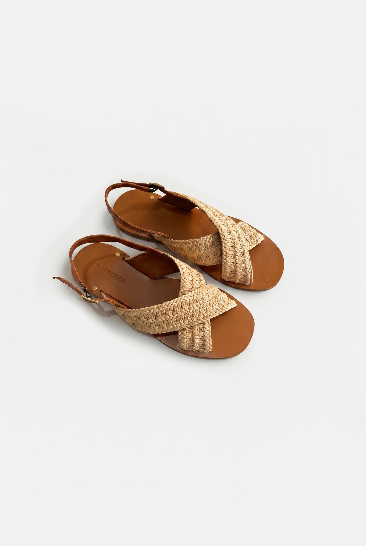 sandalia raffia