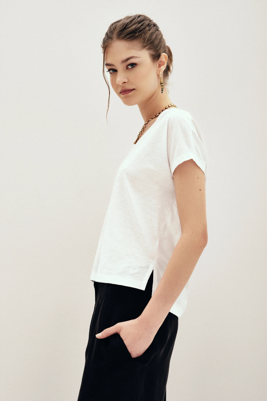 remera claire flame
