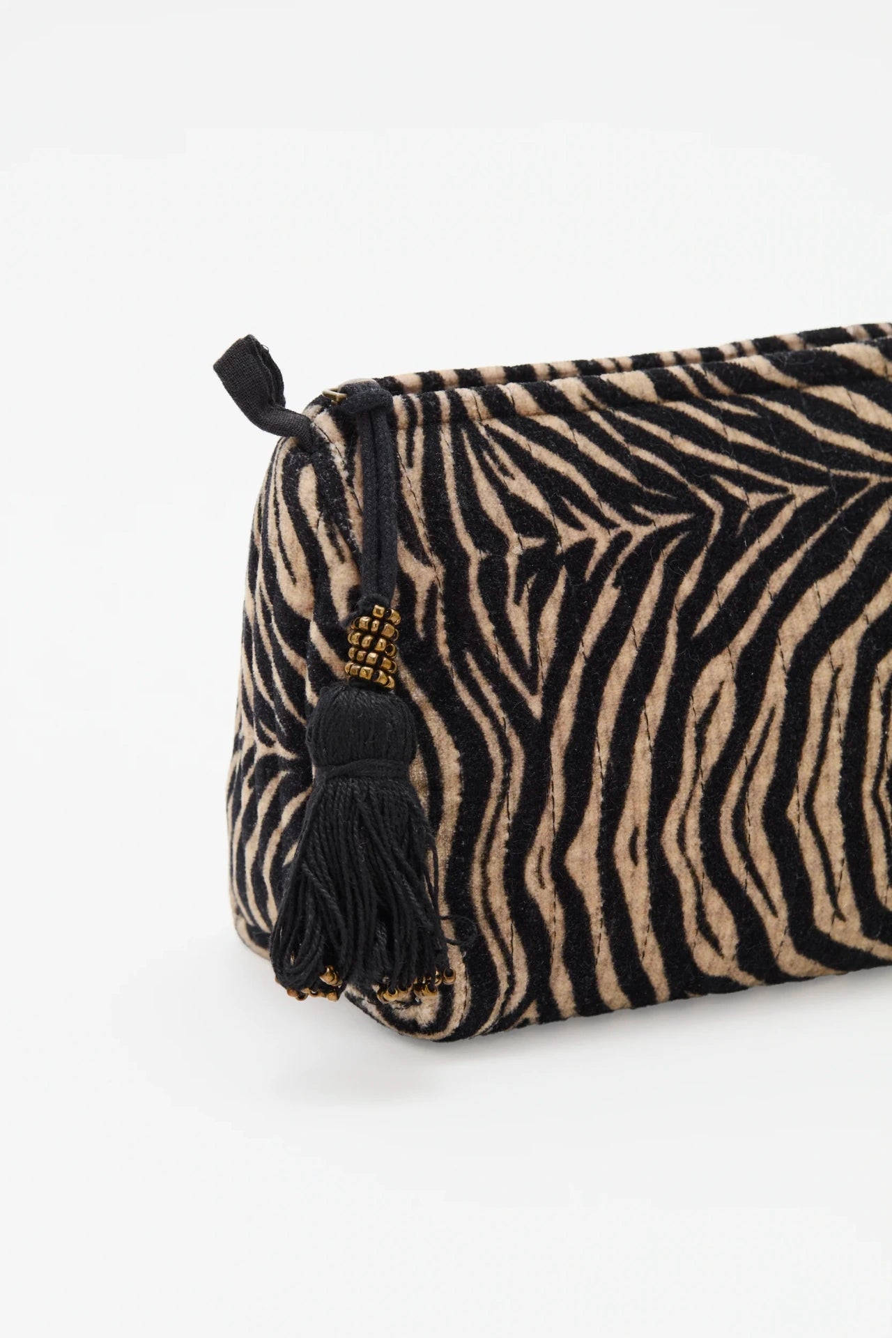 BOLSO VELVET ZEBRA CH