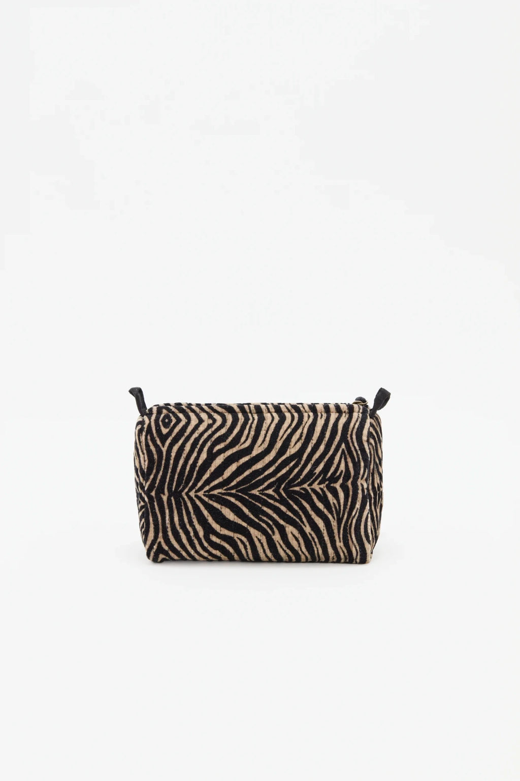 BOLSO VELVET ZEBRA CH