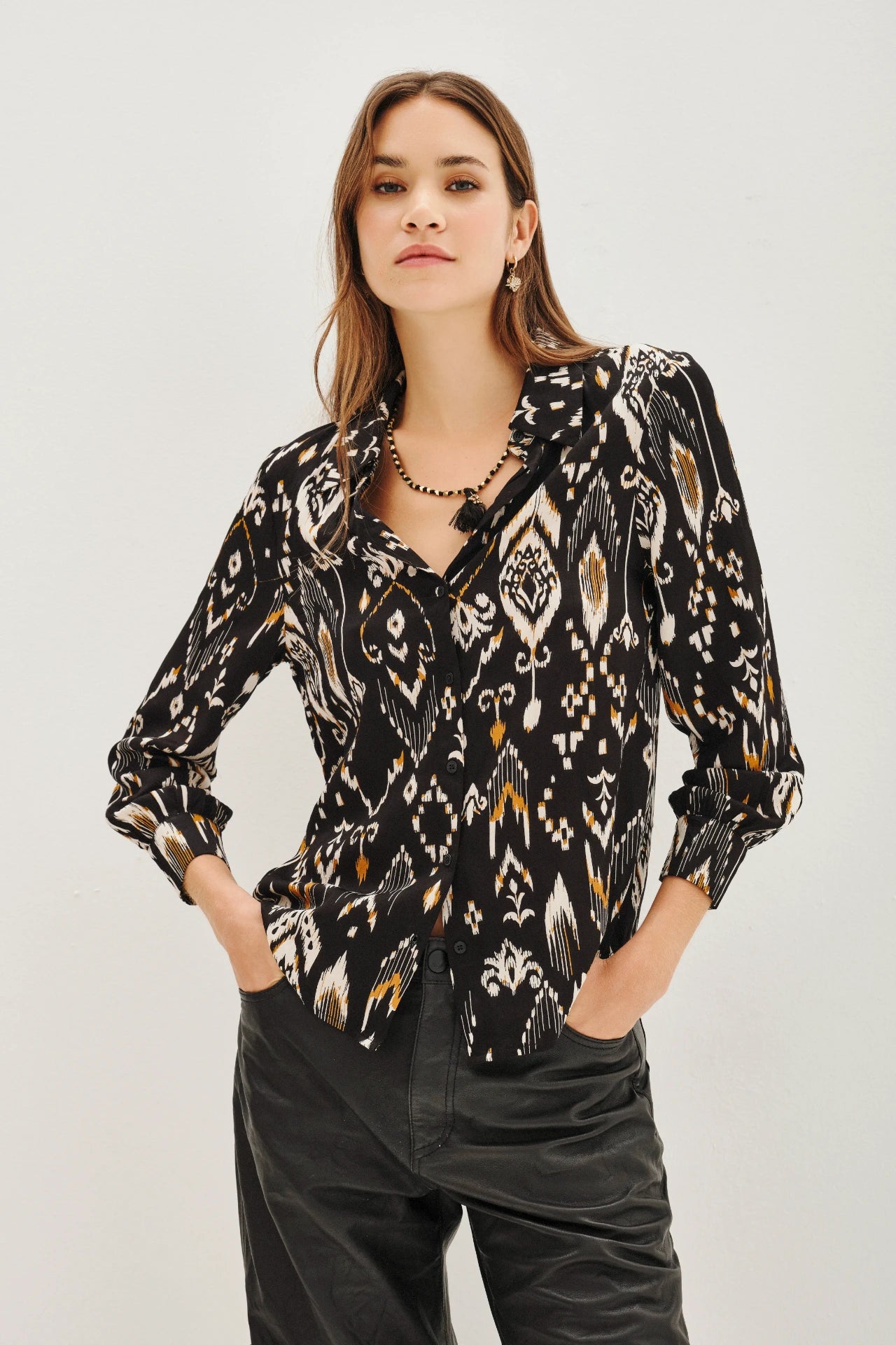 CAMISA HIROKO IKAT