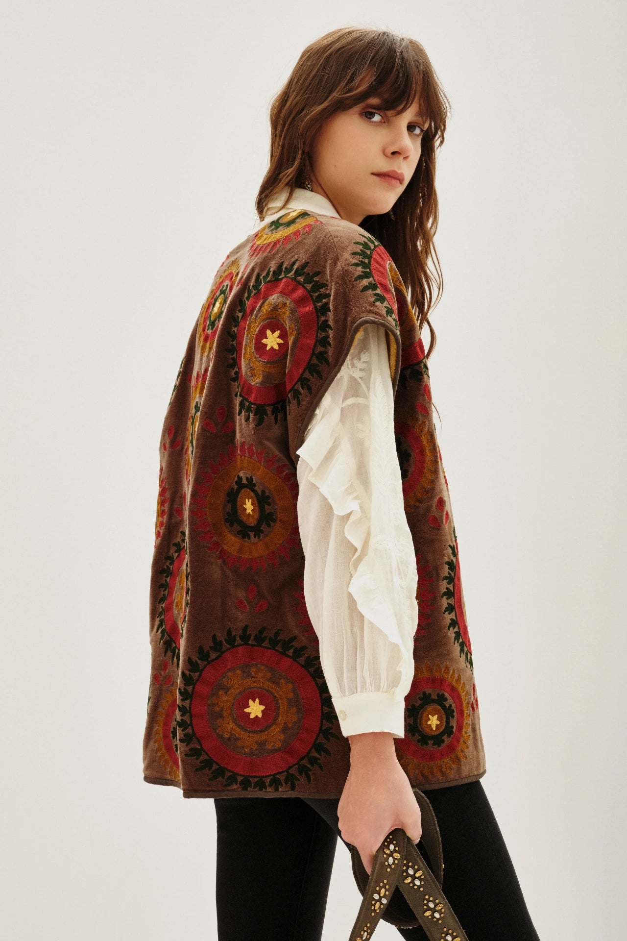 CHALECO DUPATTA