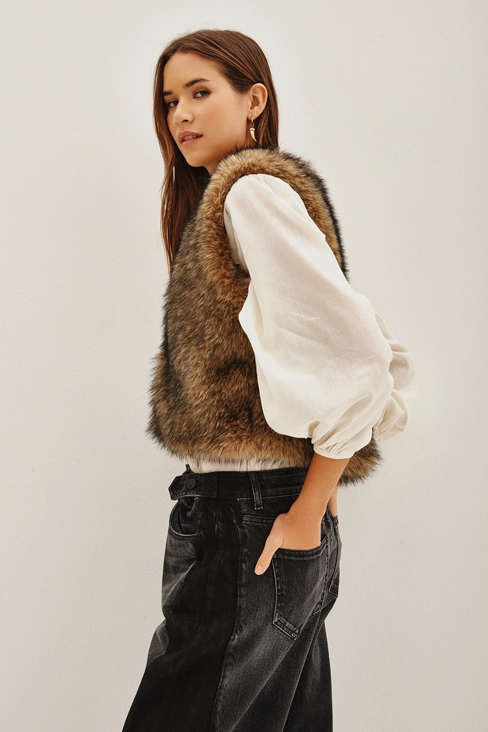 CHALECO FUR