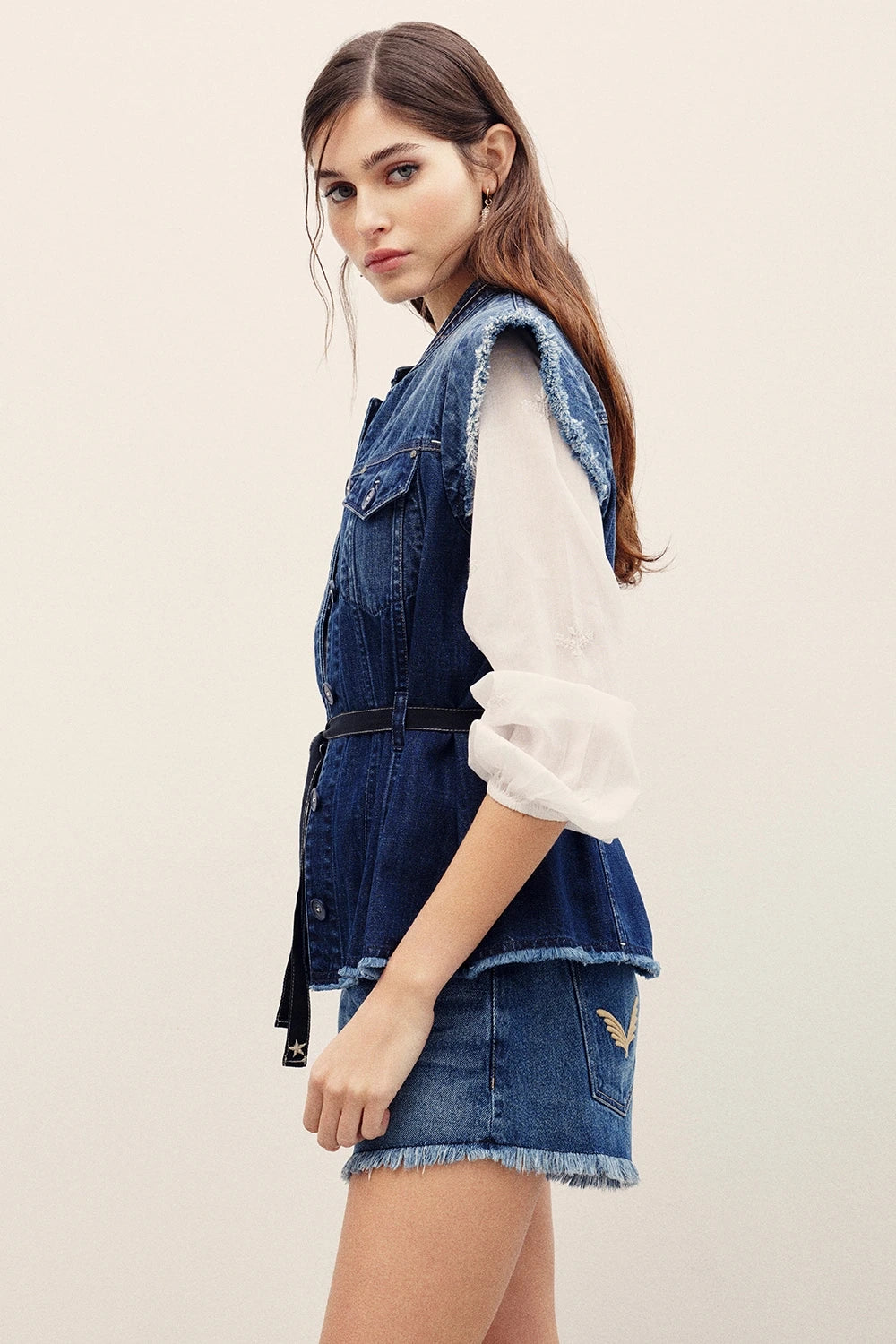 chaleco osaka denim