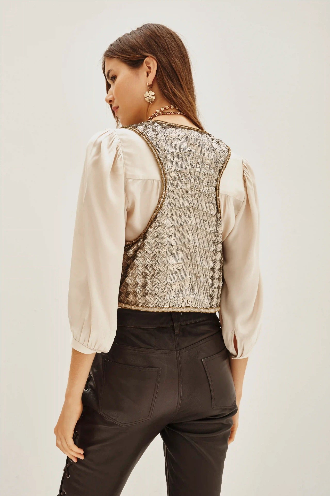 CHALECO SEQUINS LYRA