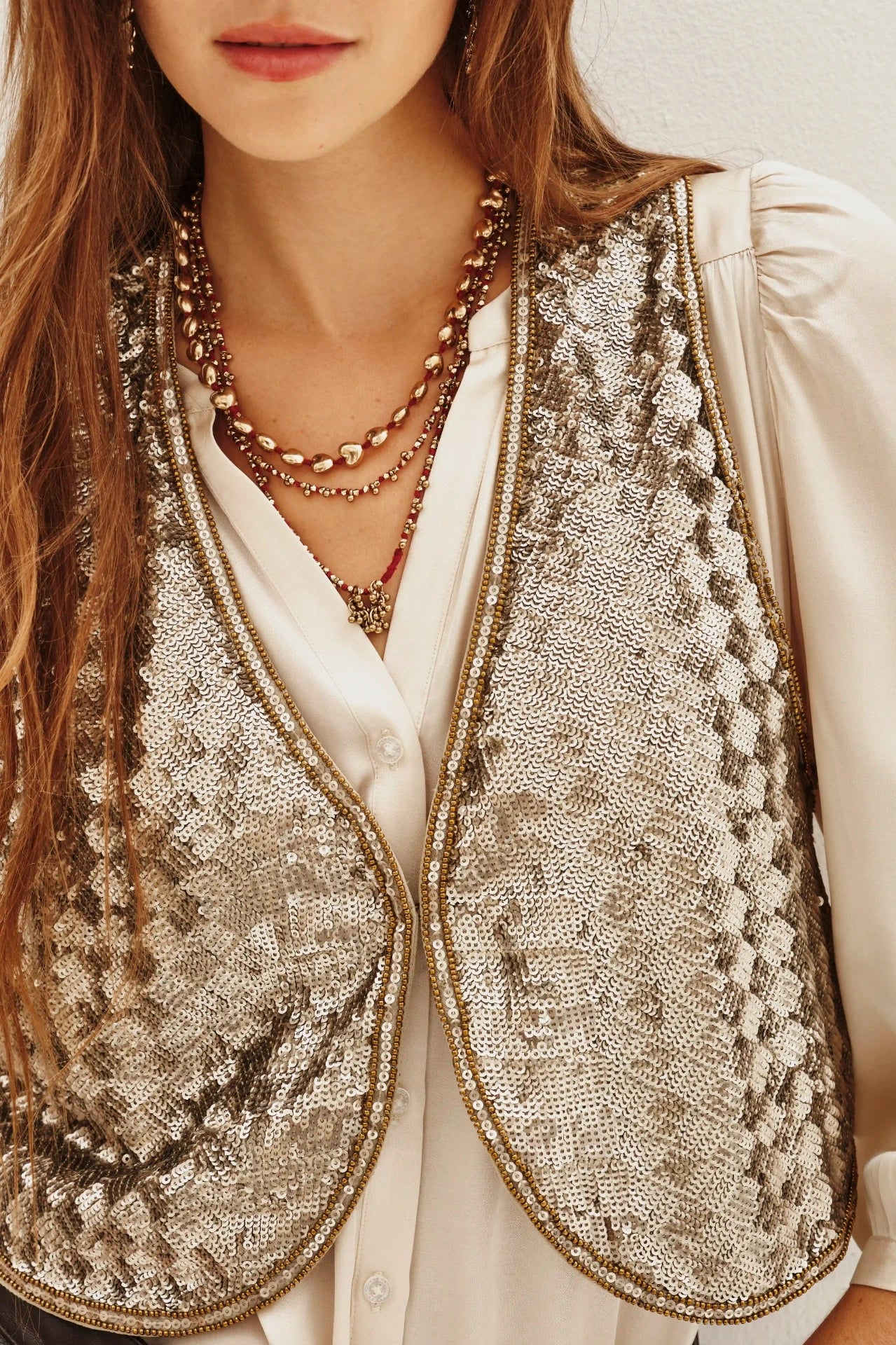 CHALECO SEQUINS LYRA