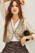 CHALECO SEQUINS LYRA