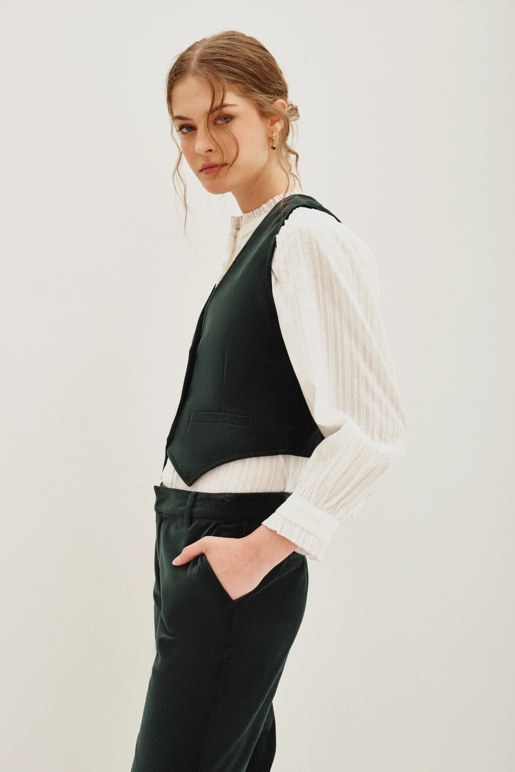 CHALECO TAYLOR VELVET