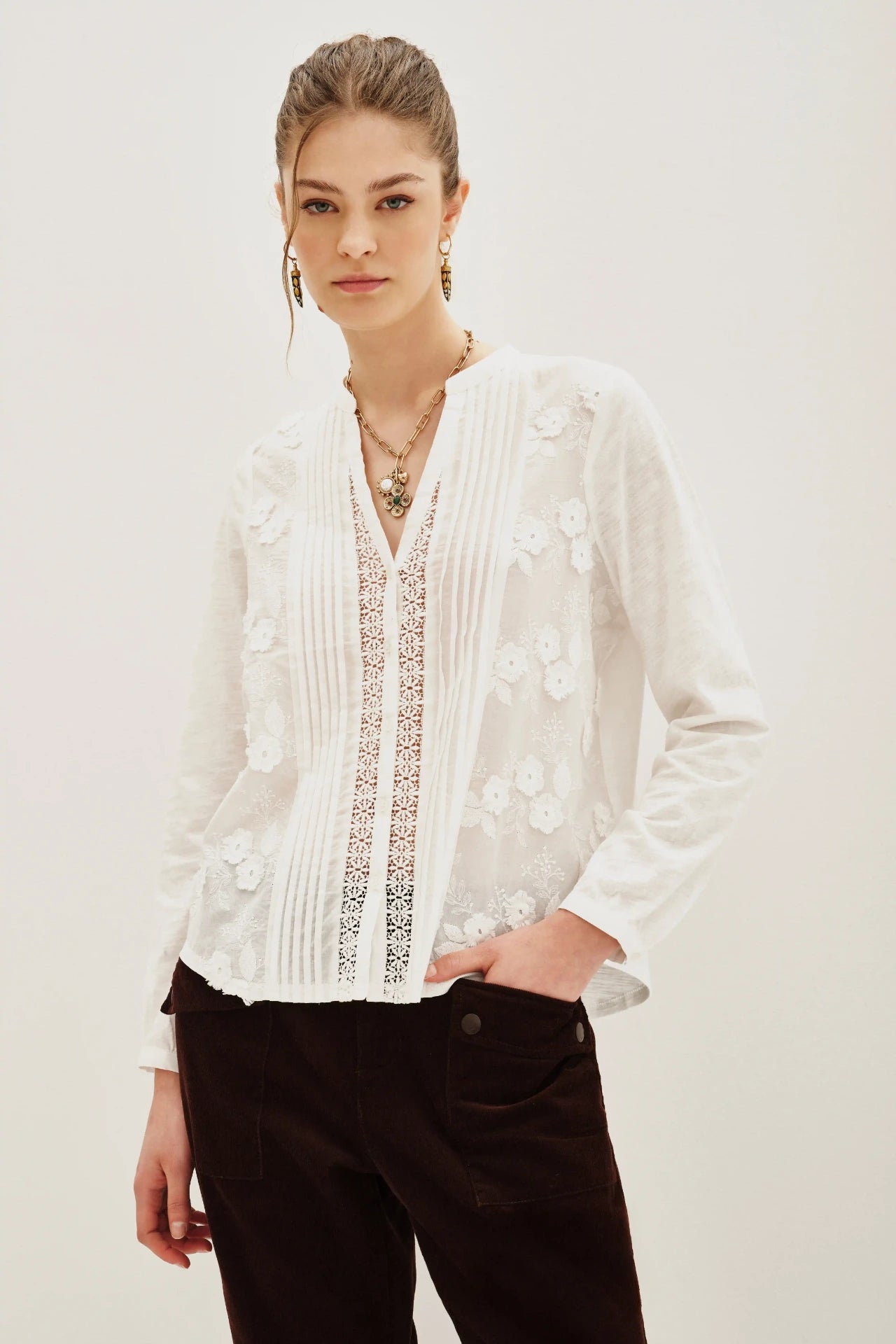 CAMISA AMALITA LACE