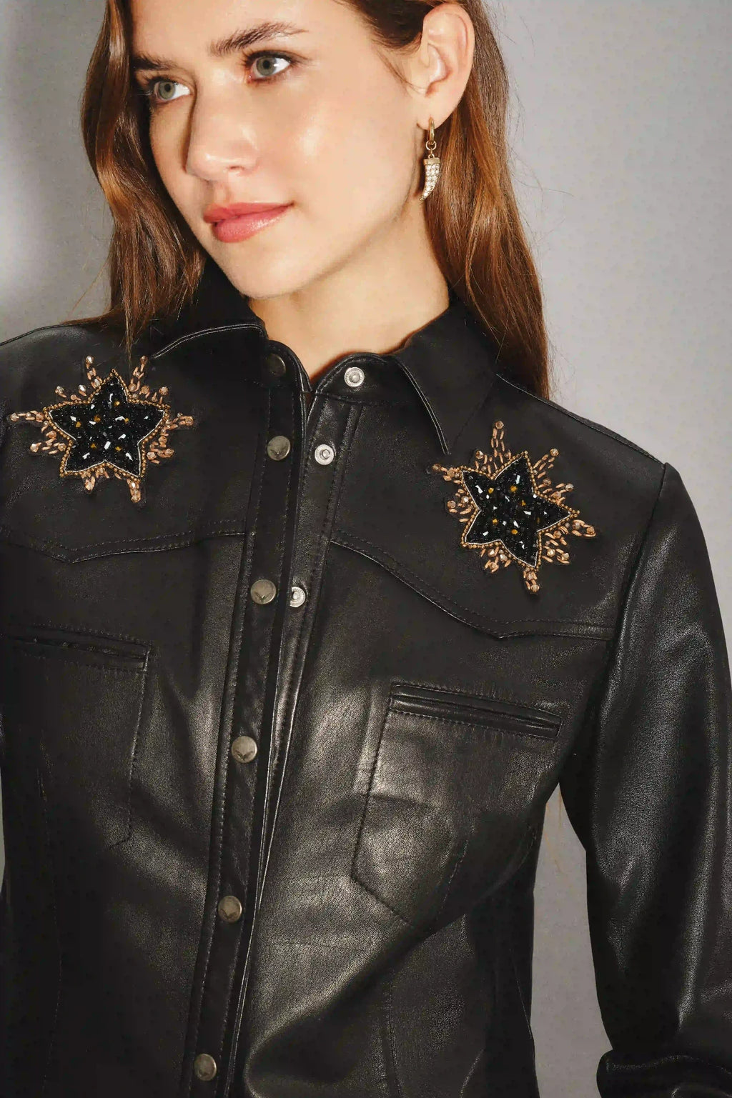 CAMISA BELLOTA ROCKER CUERO
