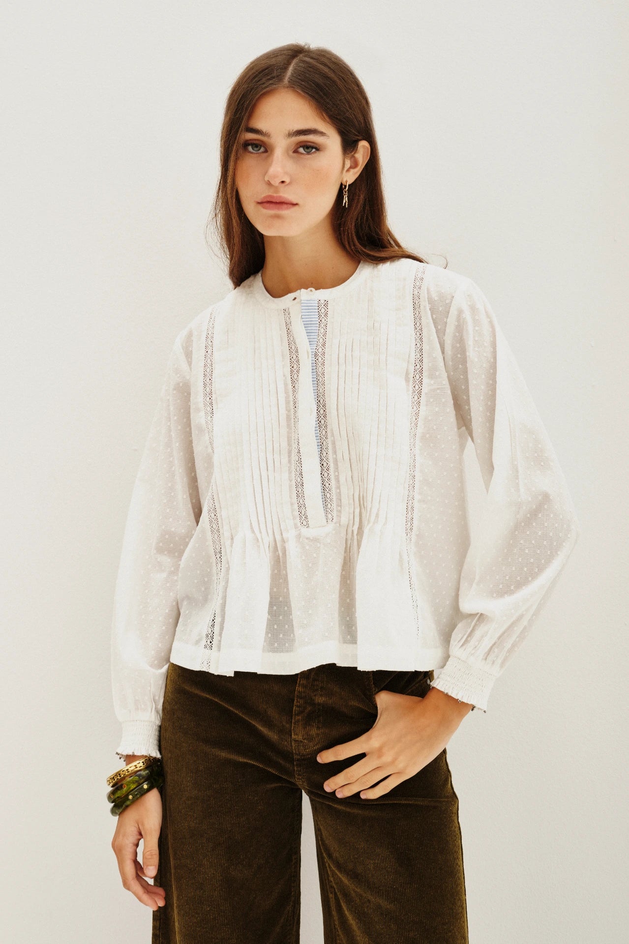 CAMISA CALI PLEATS