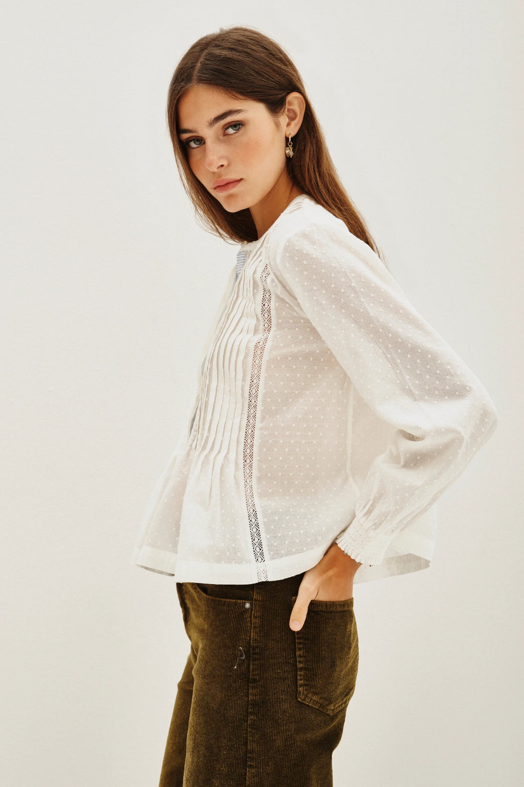 CAMISA CALI PLEATS