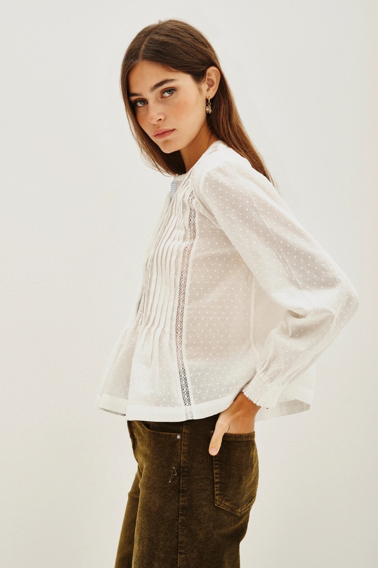 CAMISA CALI PLEATS