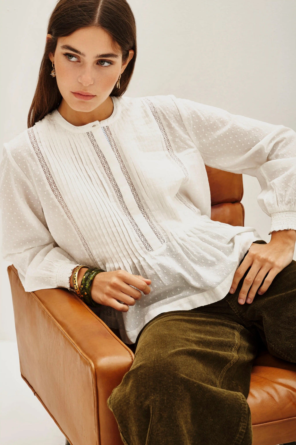 CAMISA CALI PLEATS