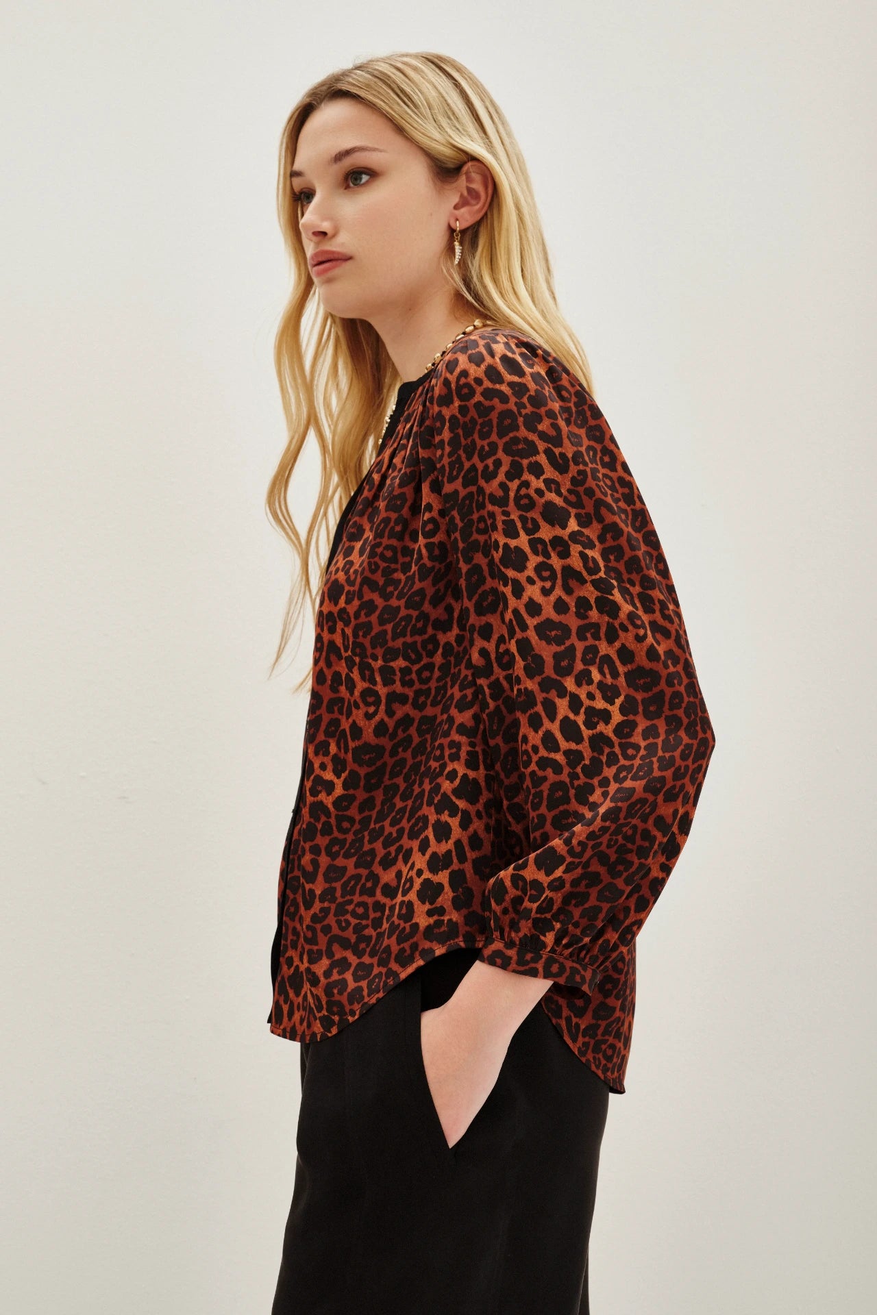 CAMISA COCKTAIL CARAMEL