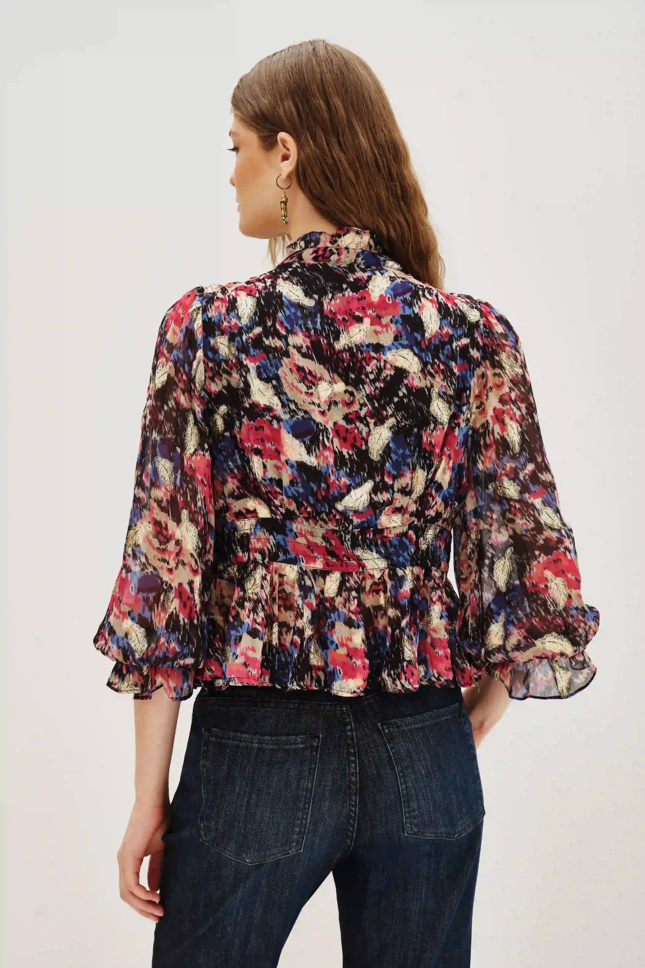CAMISA FELIX FLOWER LUREX