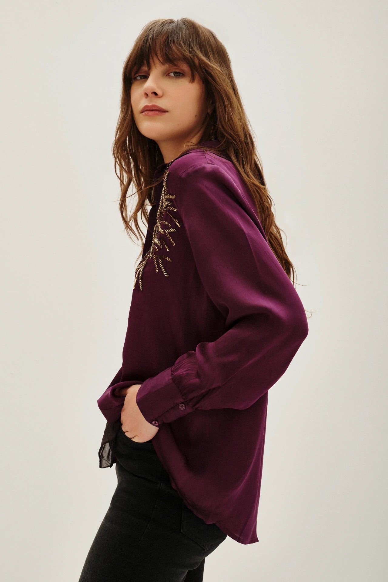 CAMISA GRETEL SHINE