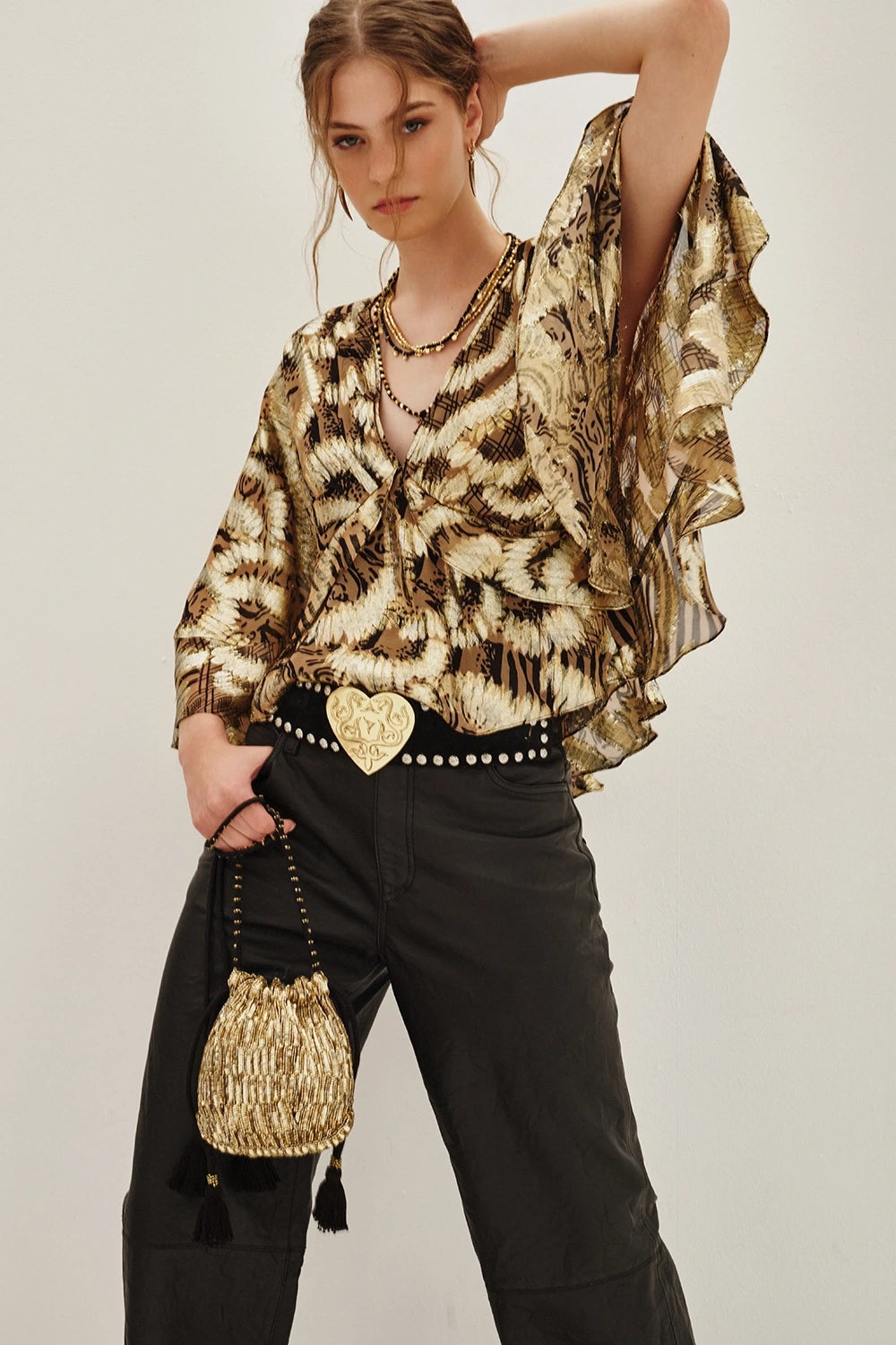 CAMISA ISABELLA GAELLE LUREX