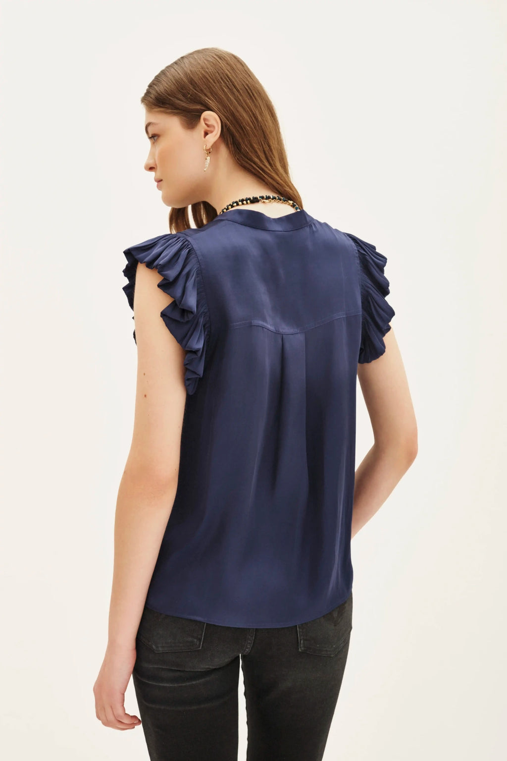 CAMISA MELI FRILLS