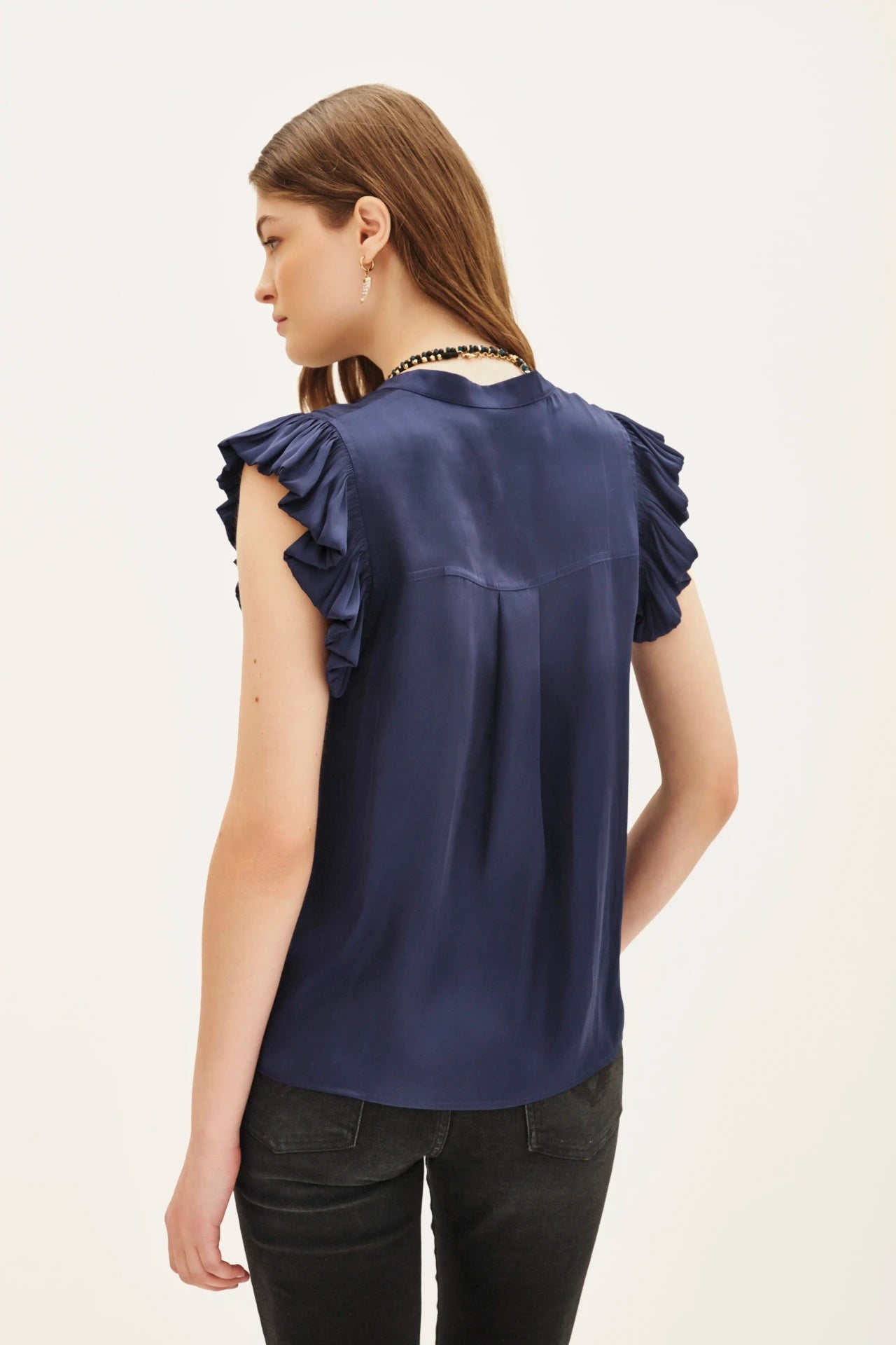 CAMISA MELI FRILLS