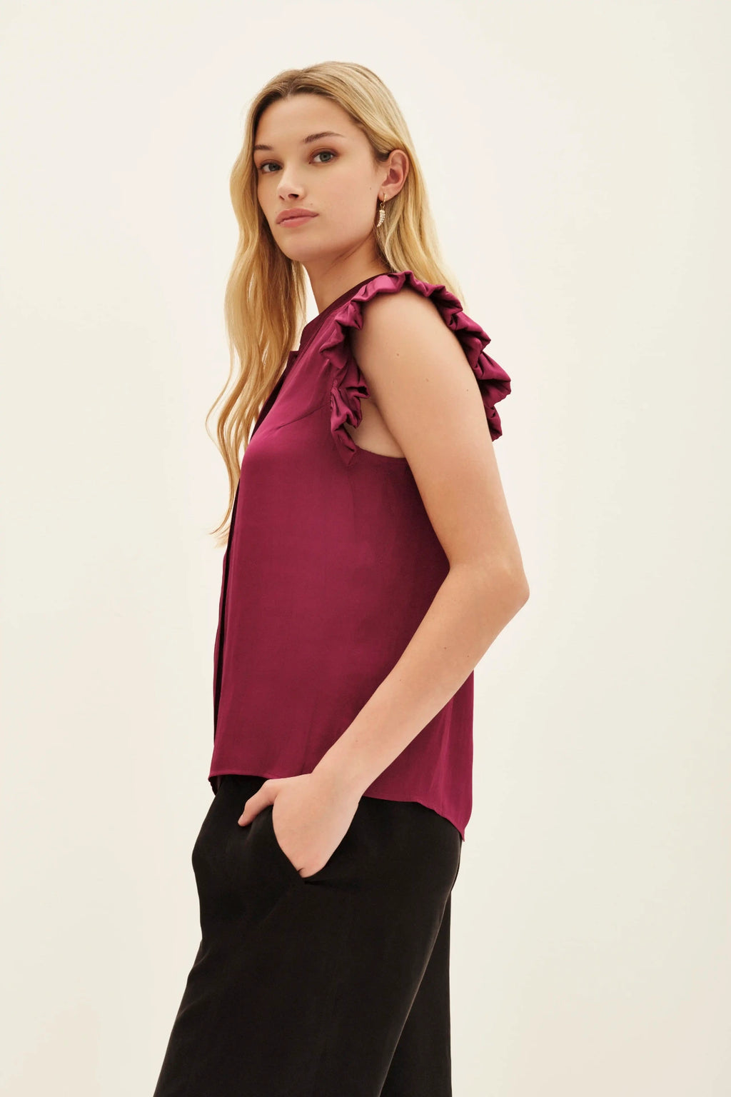 CAMISA MELI FRILLS