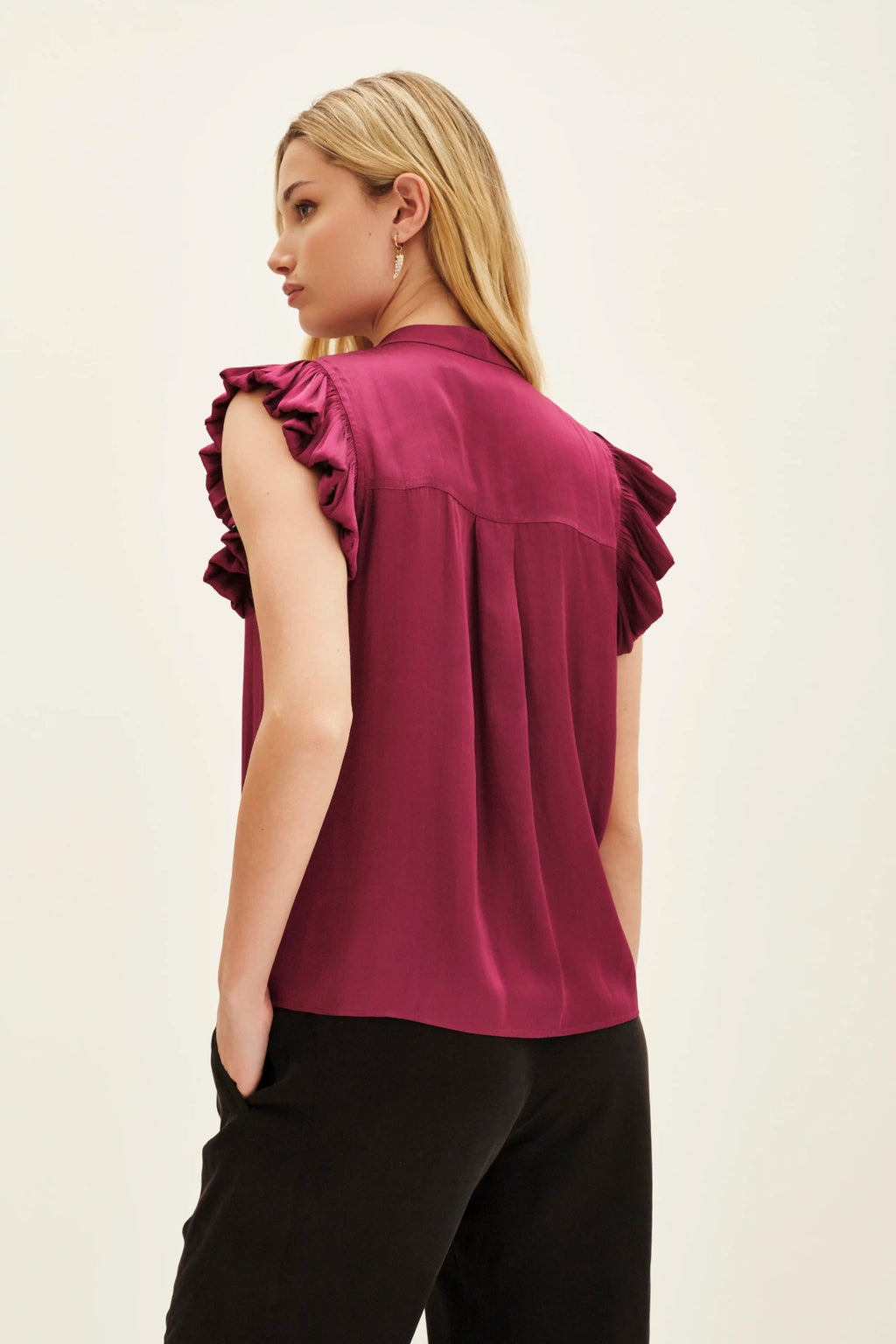 CAMISA MELI FRILLS