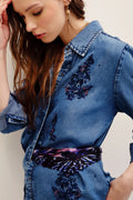 camisa metal gardenia