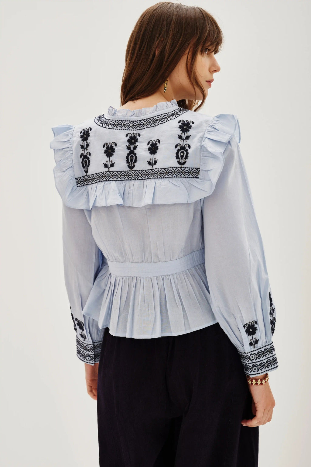CAMISA NASH FRILLS