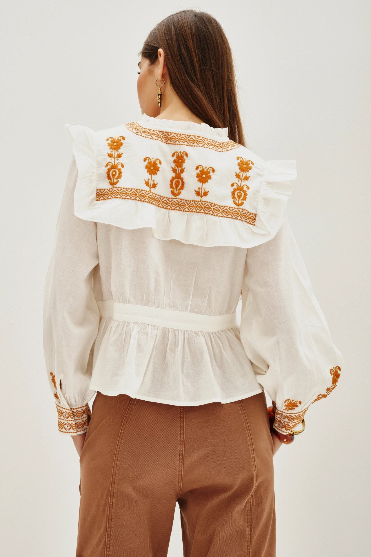 CAMISA NASH FRILLS