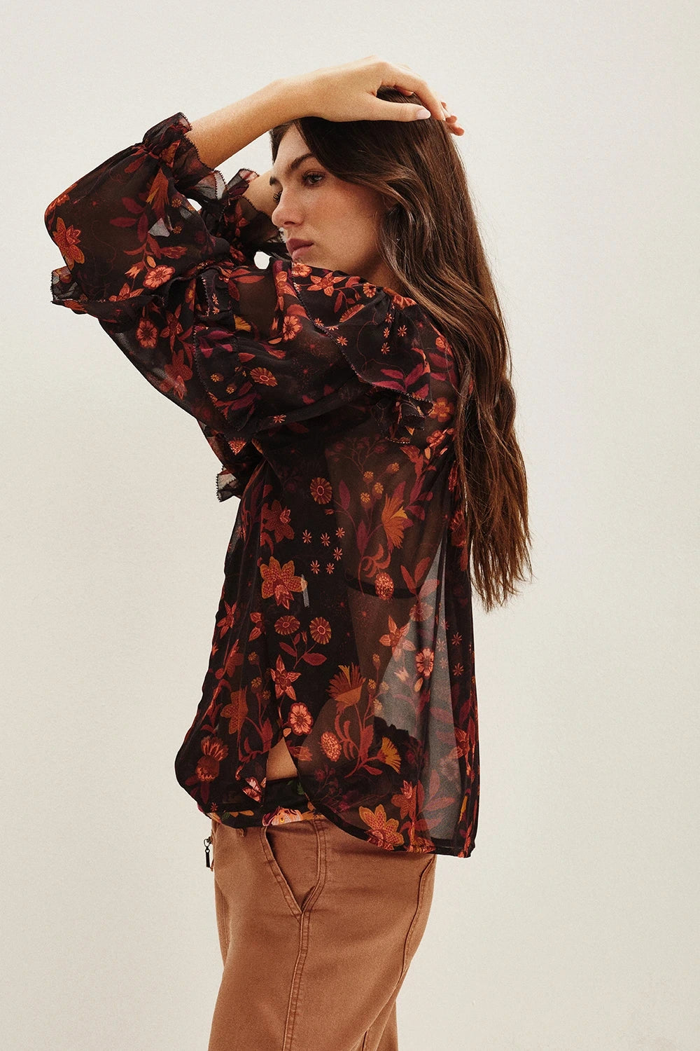 CAMISA ROY FLOWER