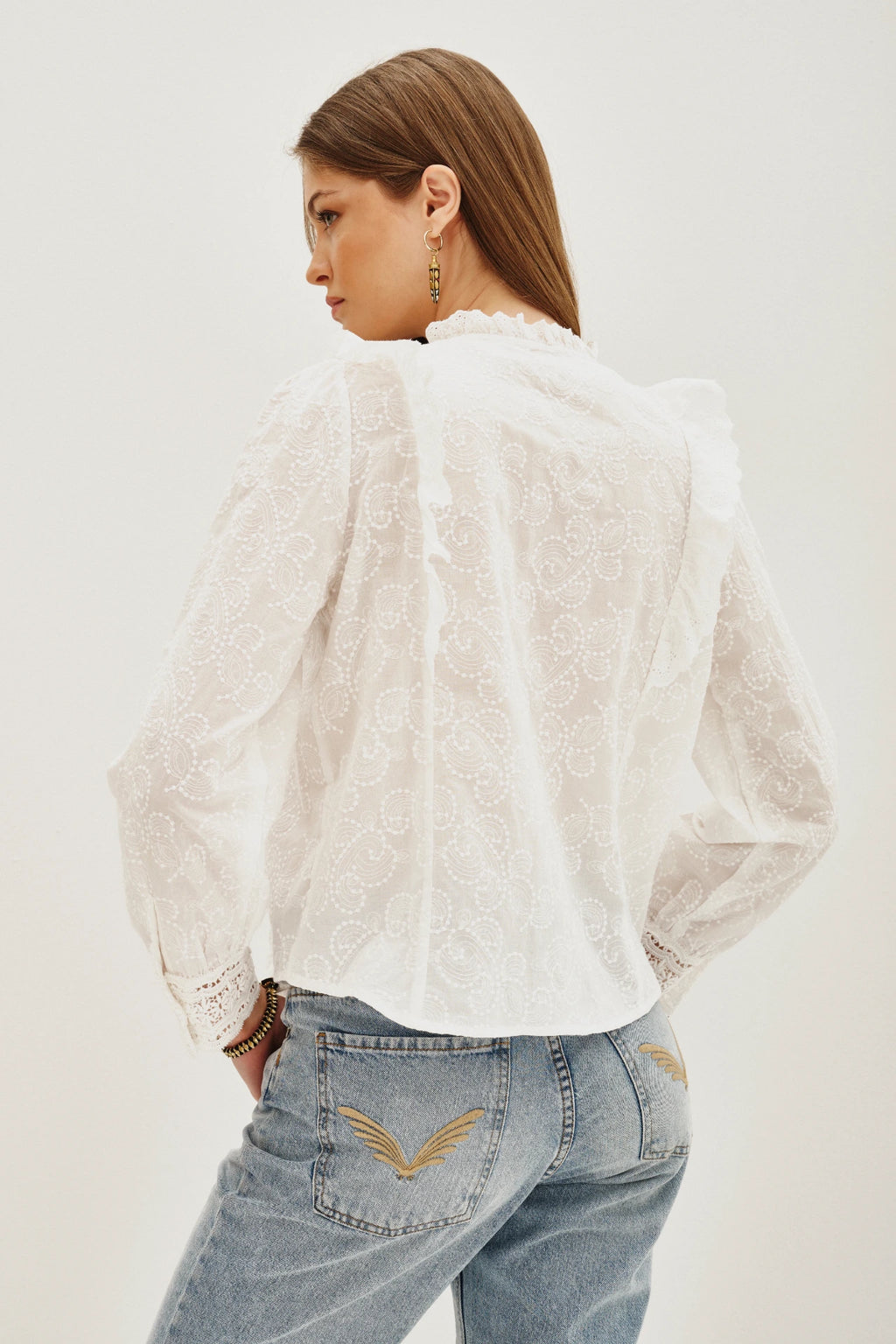 CAMISA SOPHIE FRILLS