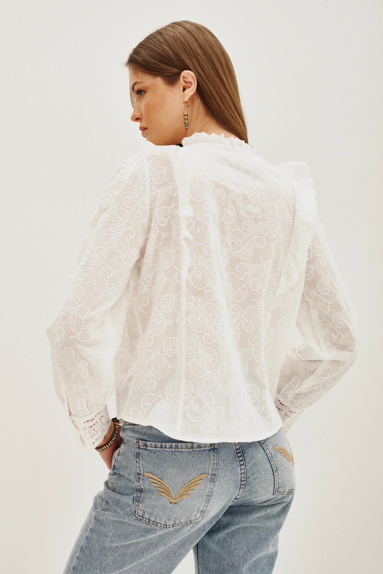 CAMISA SOPHIE FRILLS