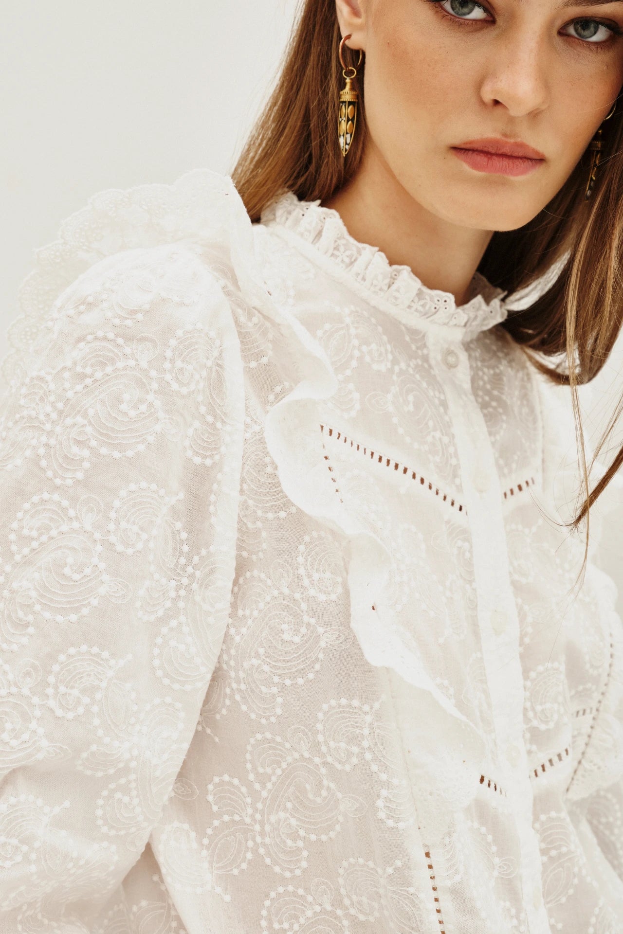 CAMISA SOPHIE FRILLS