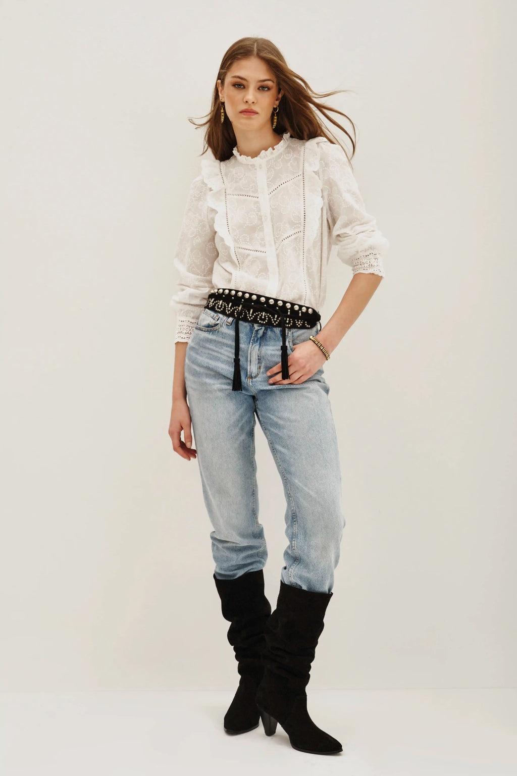 CAMISA SOPHIE FRILLS