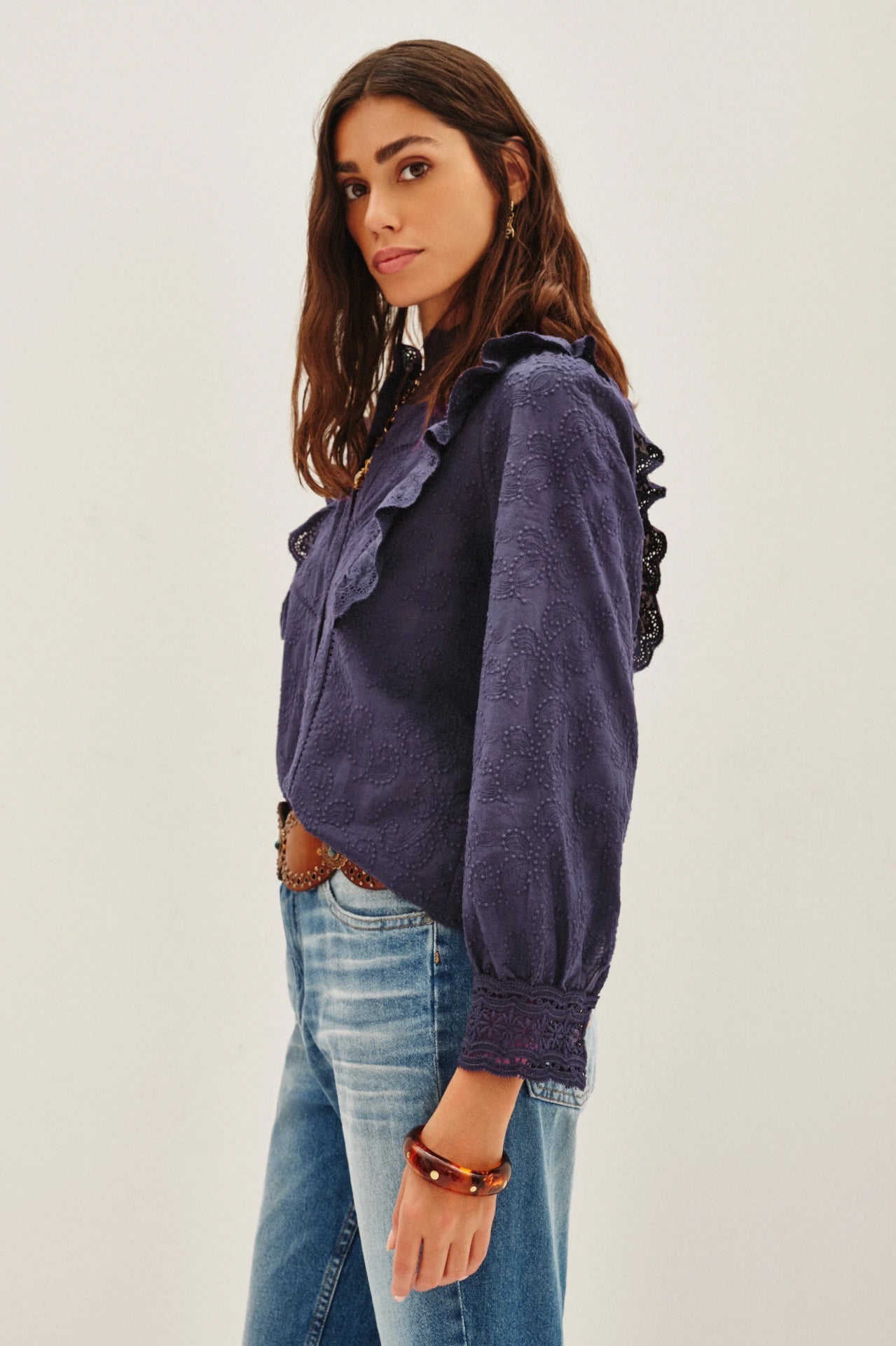 CAMISA SOPHIE FRILLS