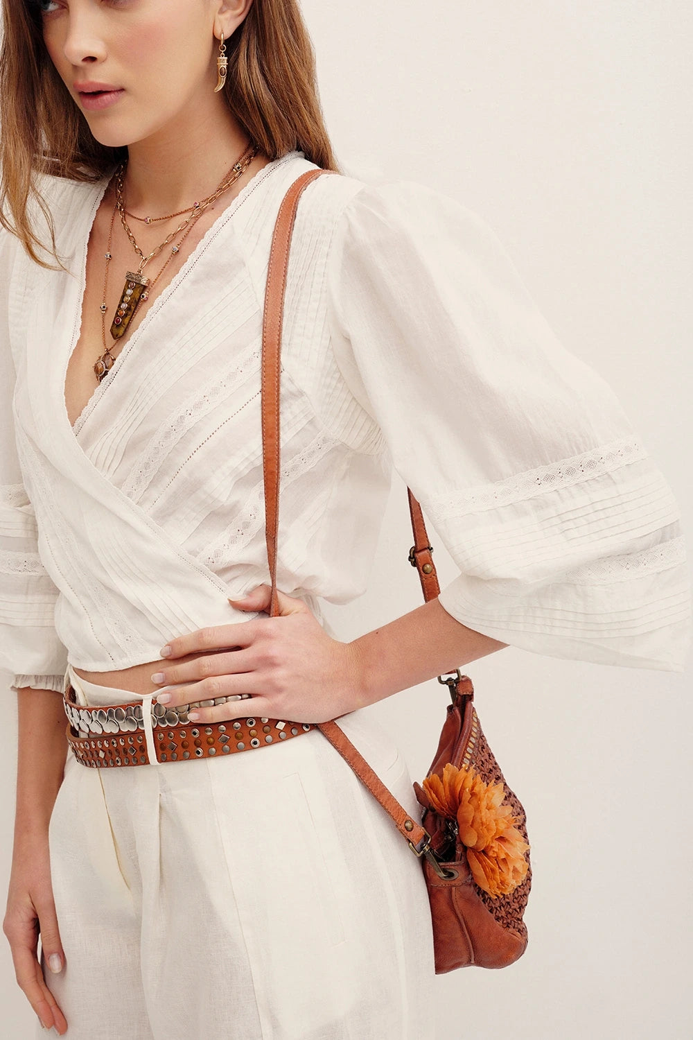 camisa wrap francine