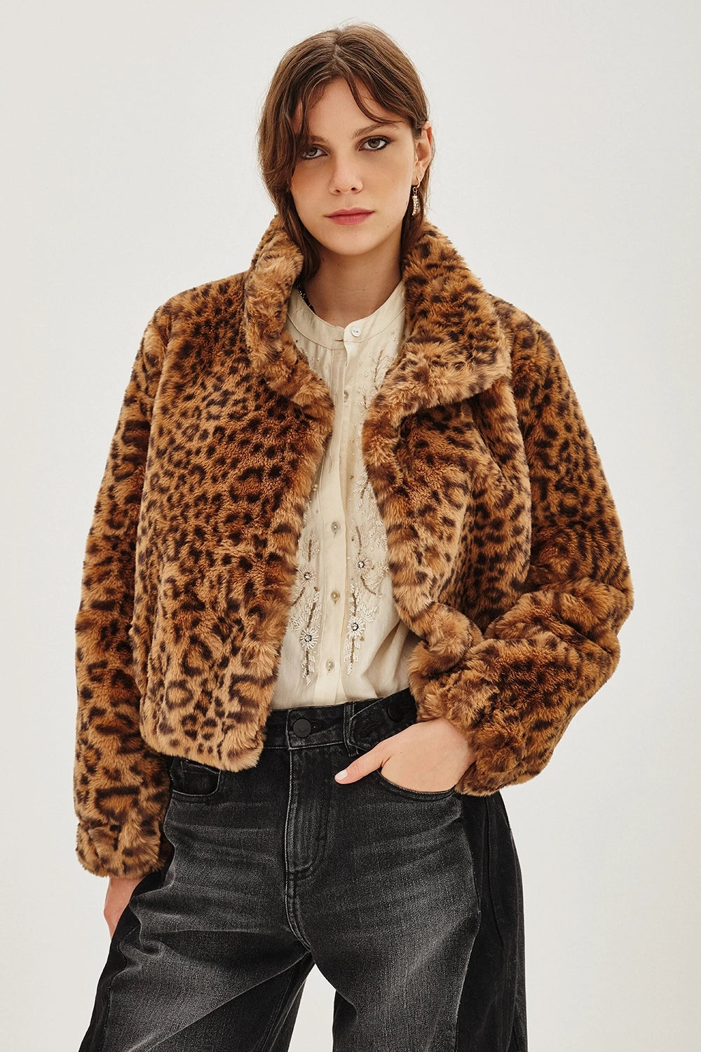 CAMPERA BOMBER FUR