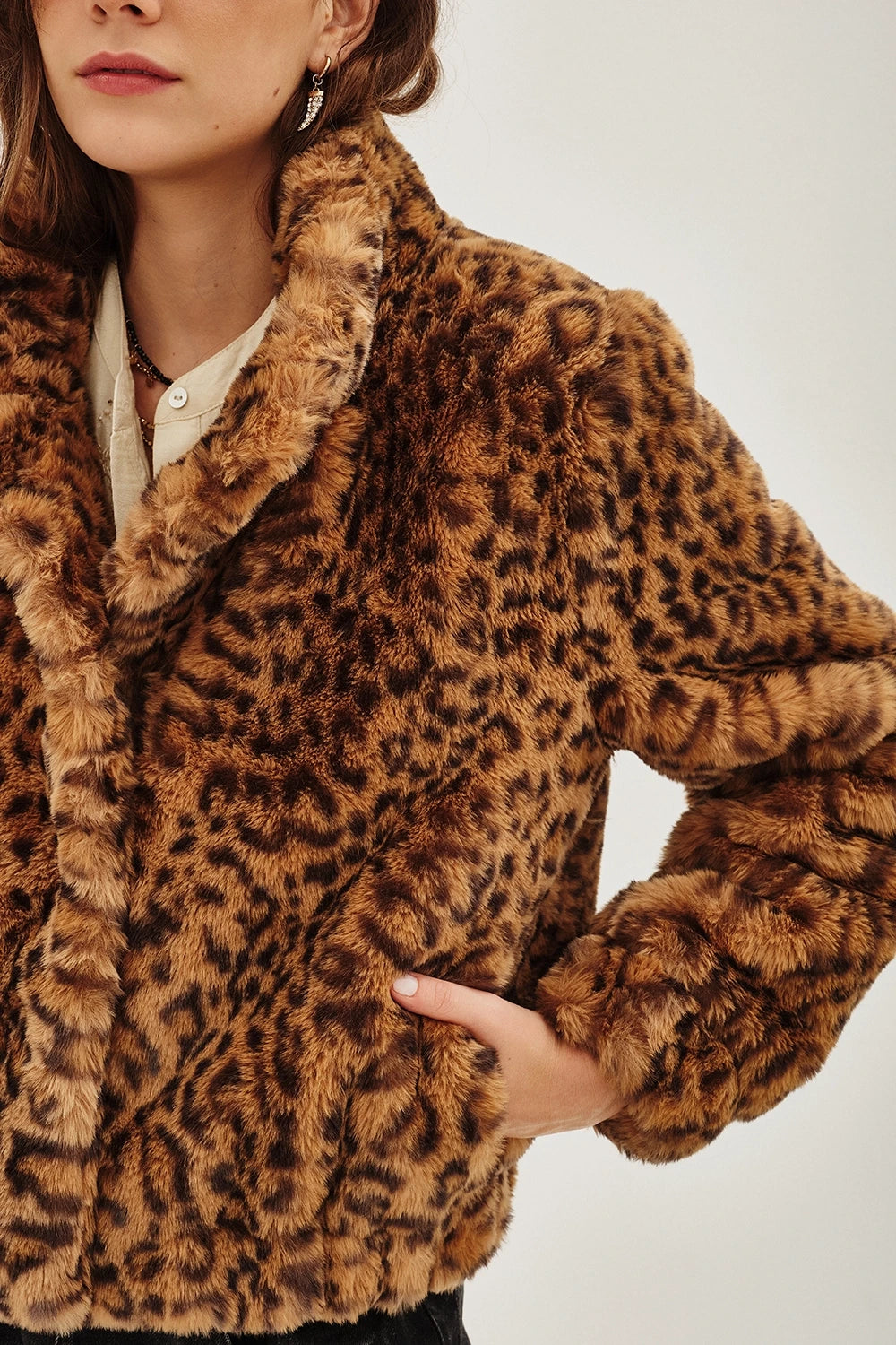 CAMPERA BOMBER FUR