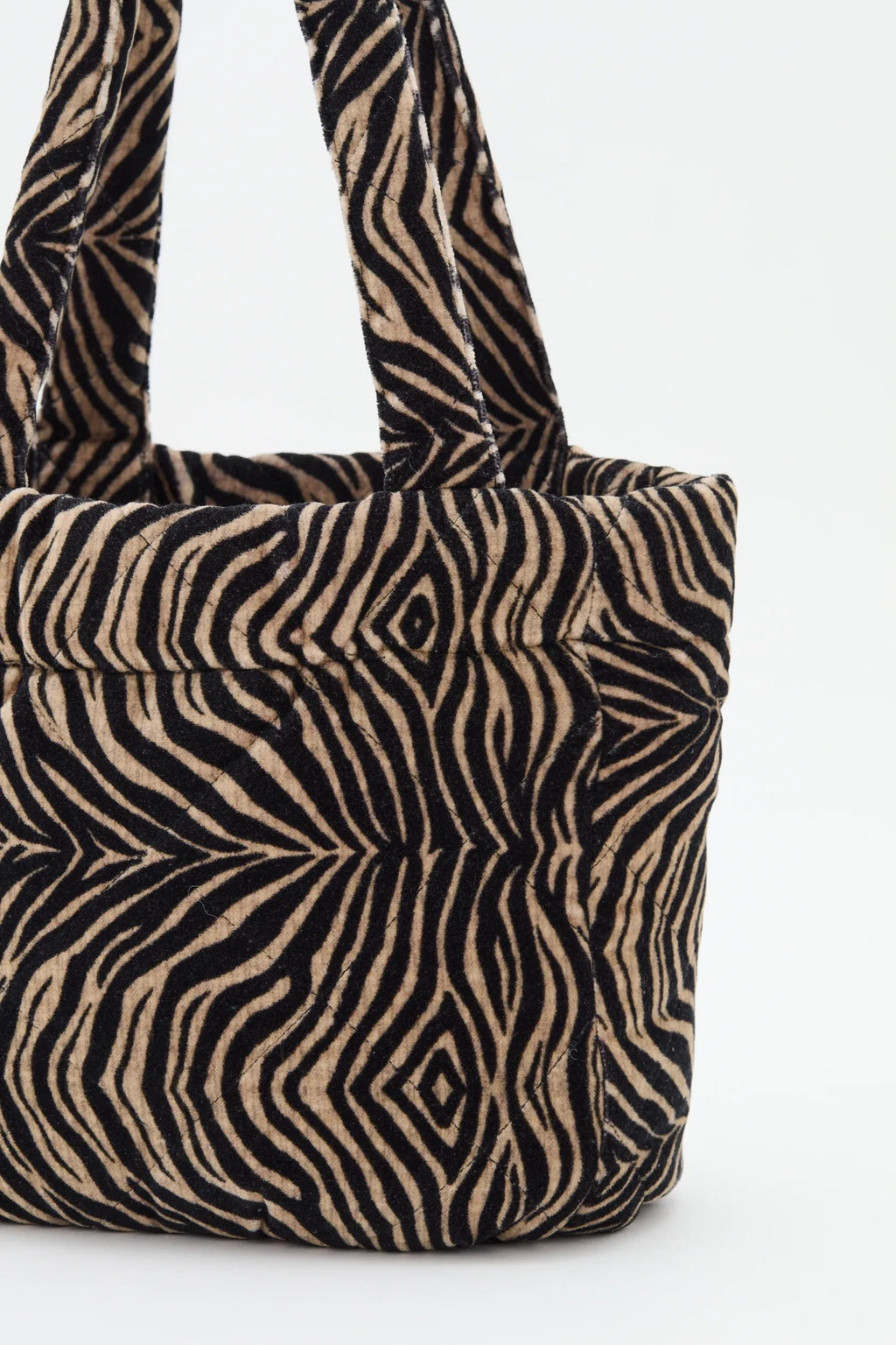 CARTERA MINI TOTE ZEBRA