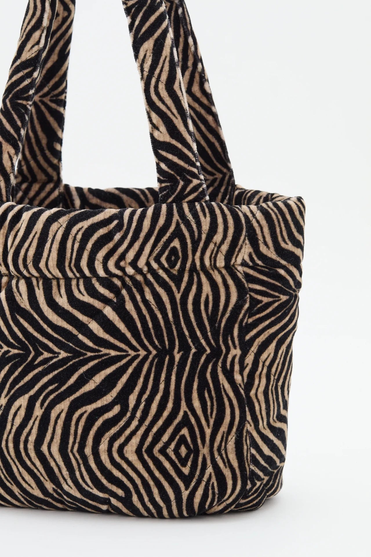 CARTERA MINI TOTE ZEBRA