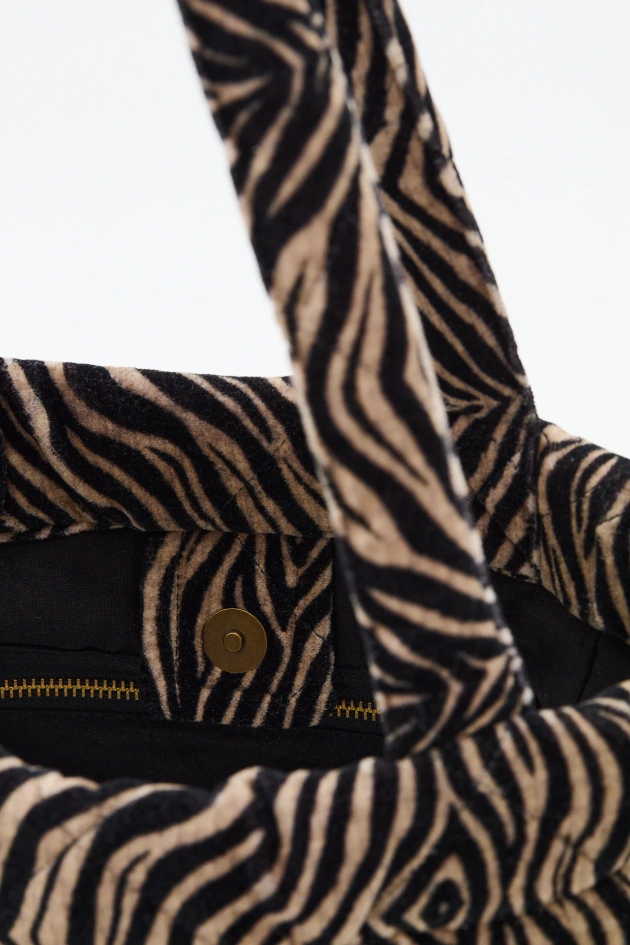 CARTERA MINI TOTE ZEBRA