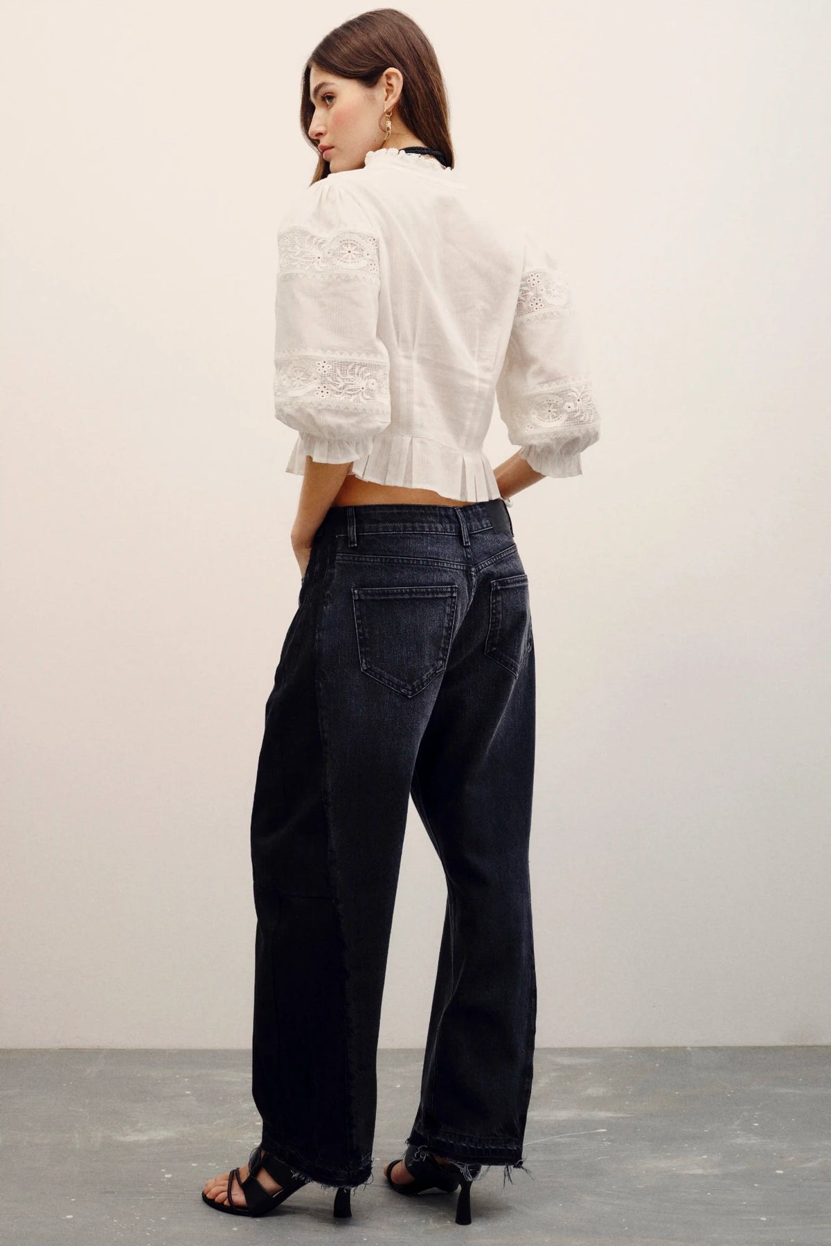 jean barrel mick black