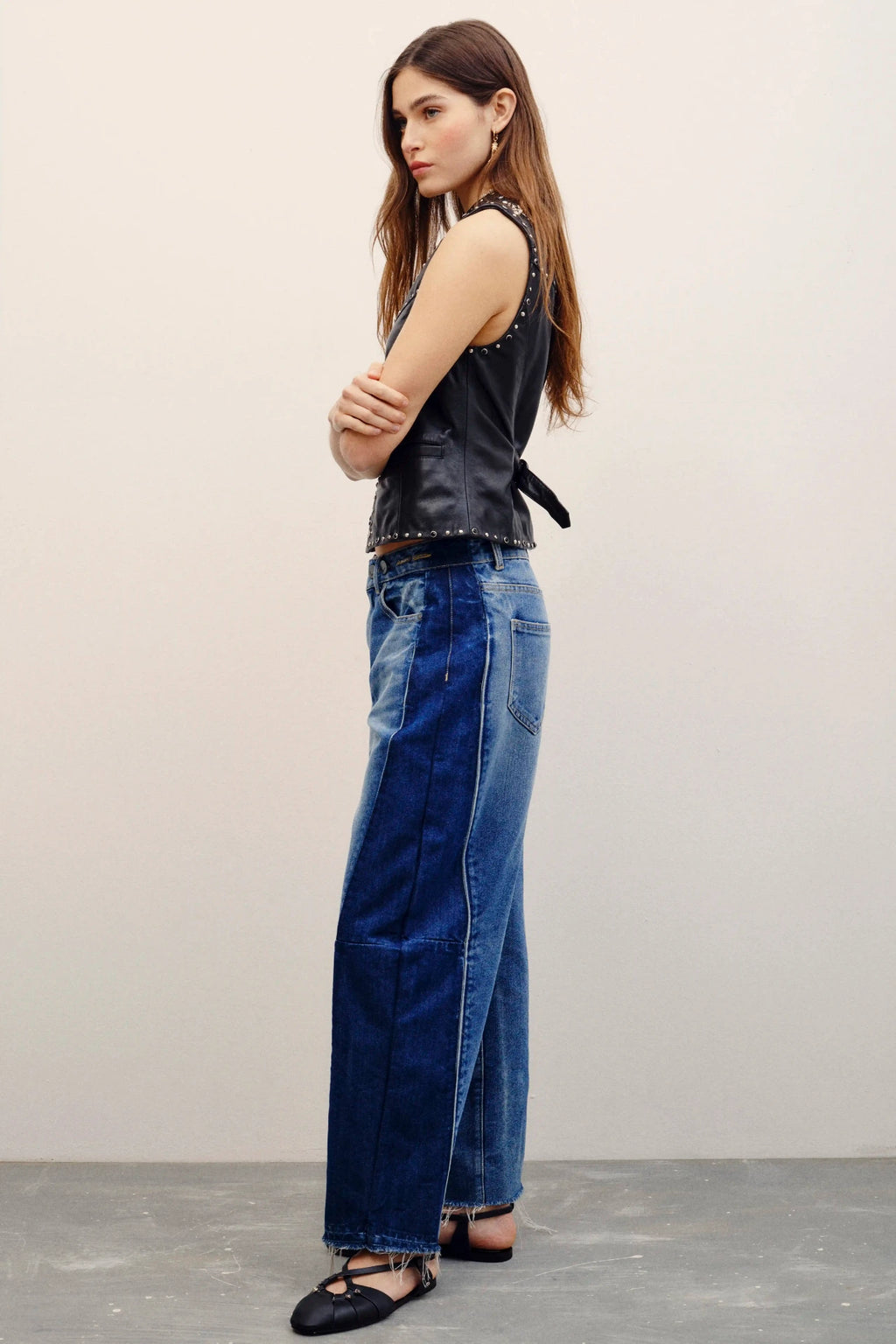 jean barrel mick blue