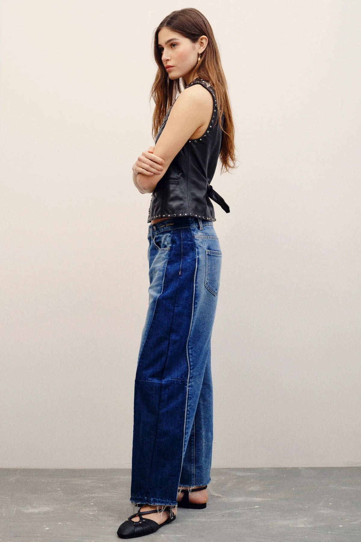 jean barrel mick blue
