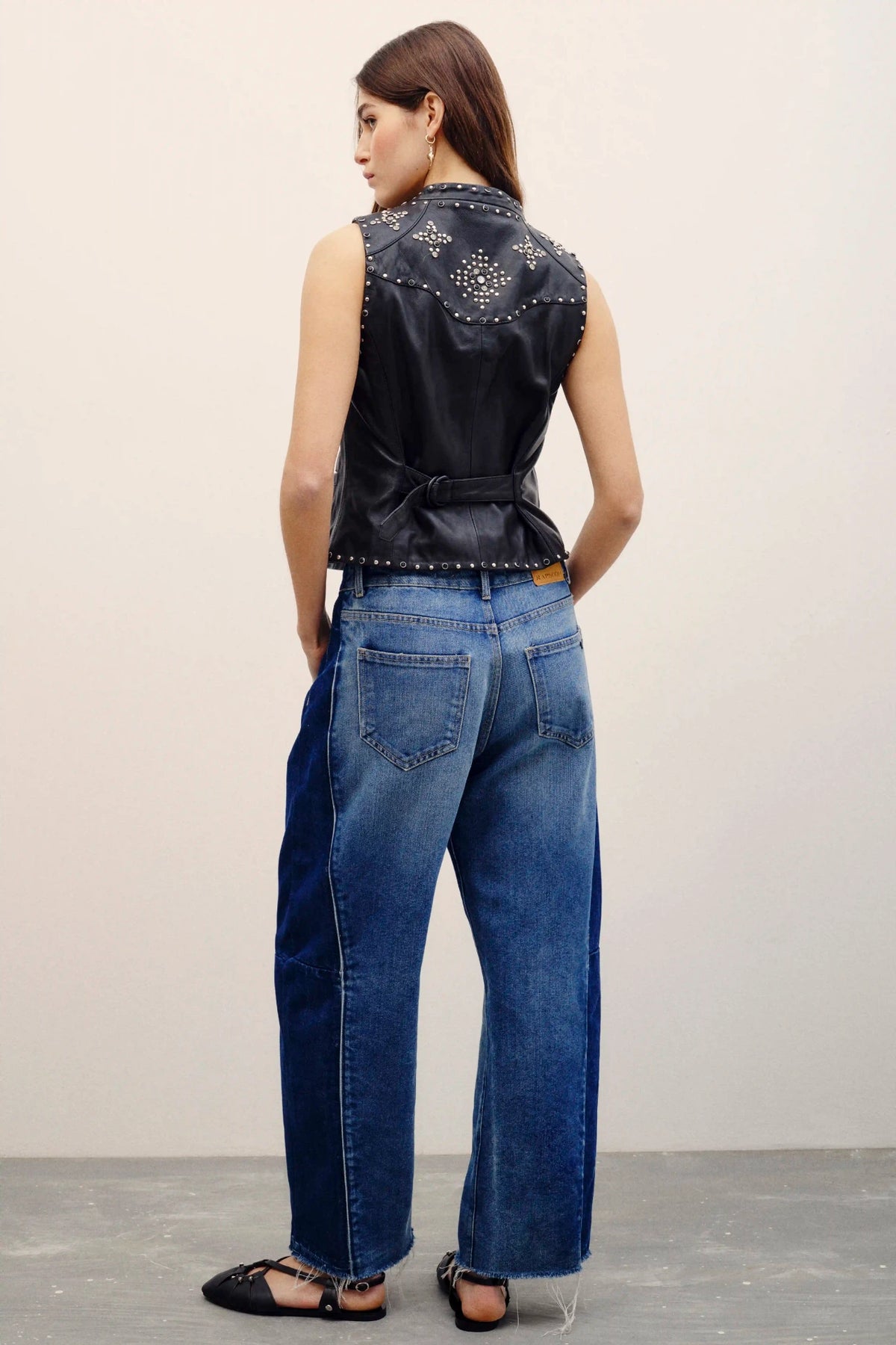 jean barrel mick blue