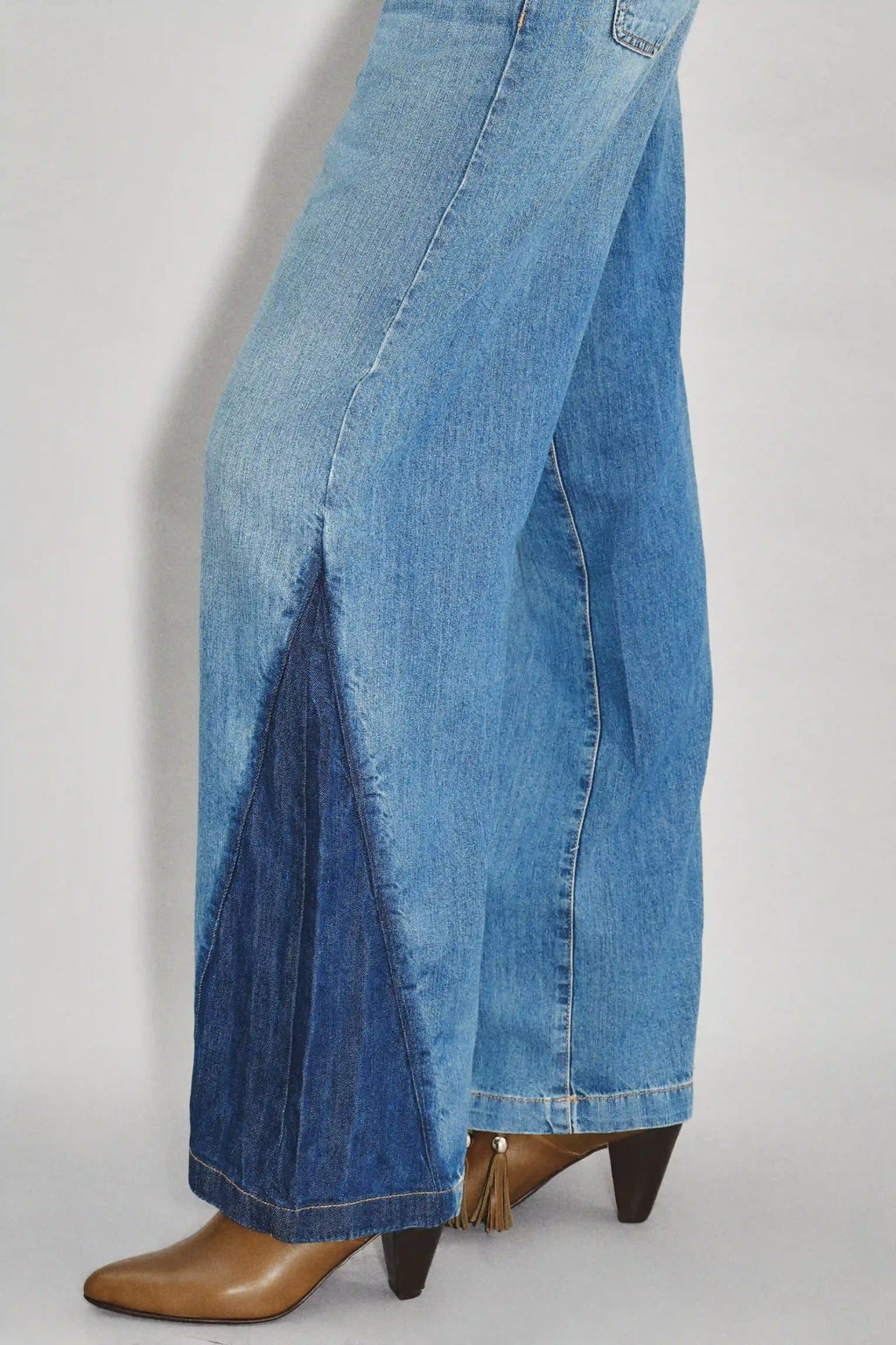 JEAN COOL PATCH BLUE