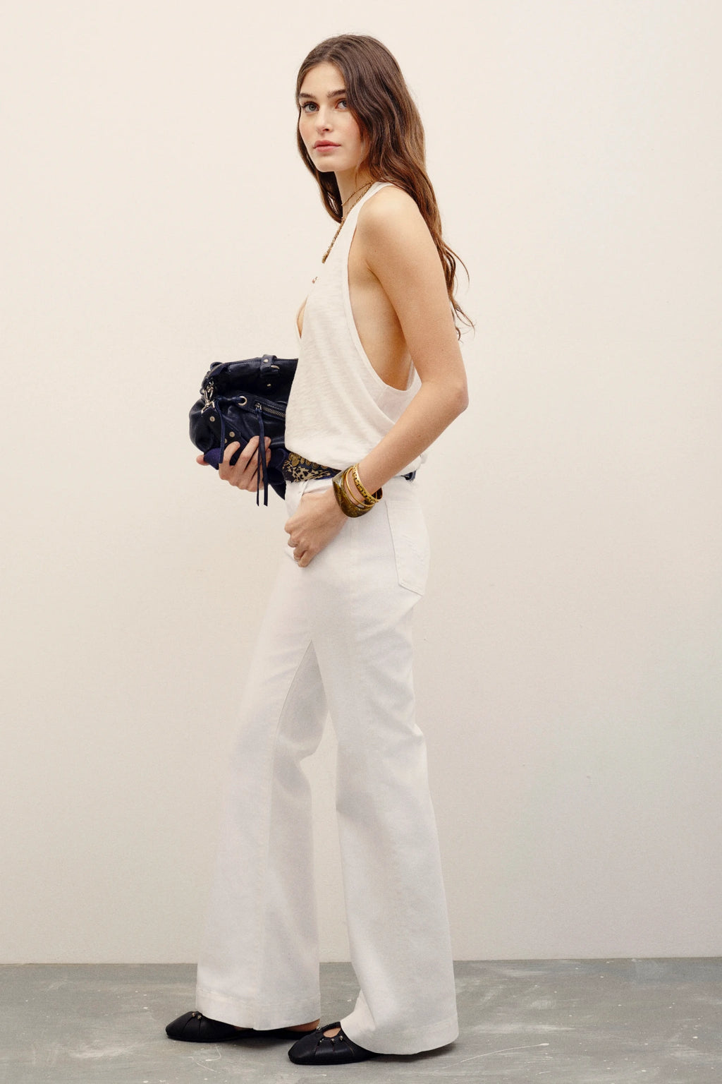 jean tailor white