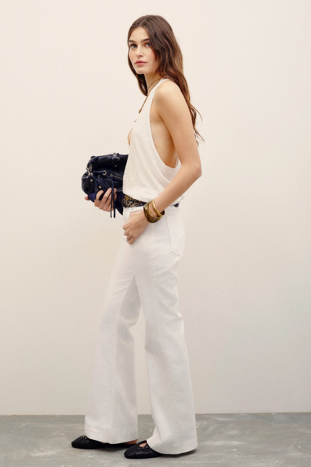 jean tailor white