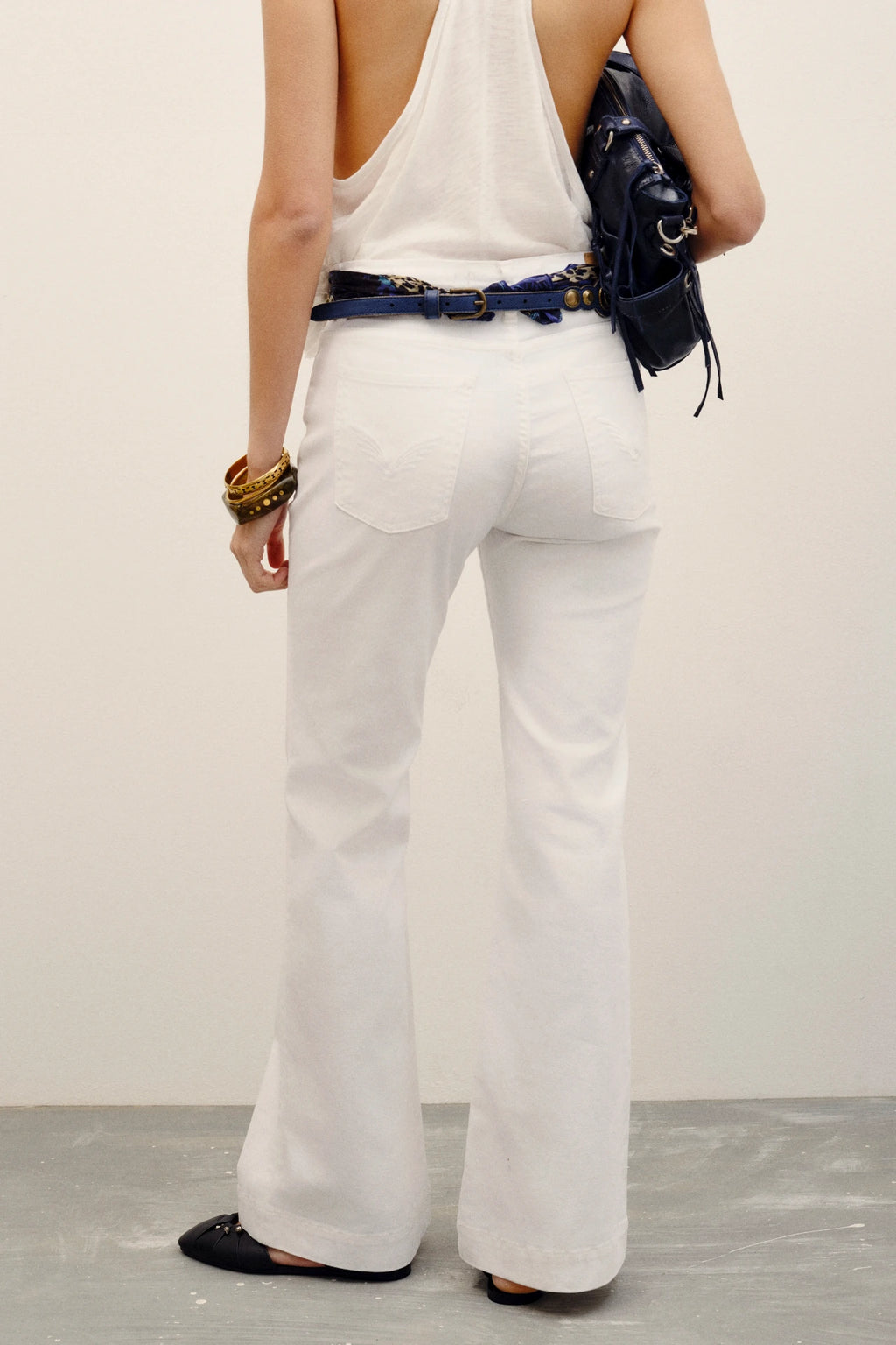 jean tailor white